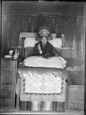 The holiest woman in Tibet, Dor-je Pa-mo.