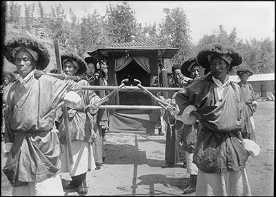 The Dalai Lama's Palanquin
