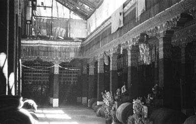 Neame Interior of a College hall [Drepung]