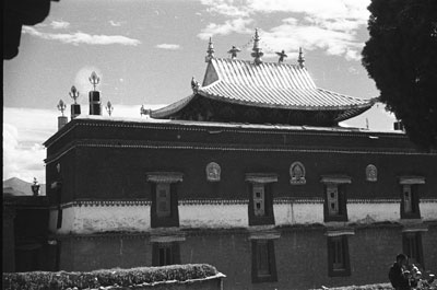 Neame Nechung (Oracle’s temple) roof Neame Nechung (Oracle’s temple) roof