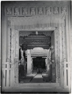 Doorway leading to Assembly Hall, Sera
