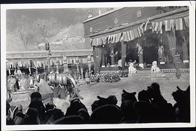 New Year ceremony at Nechung