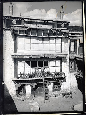 Residence where Chikyak Khenpo hosted lunch