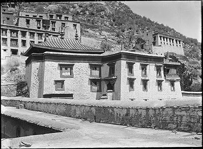 Dalai Lama's quarters in Ganden monastery