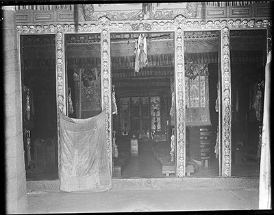 Entrance to Nechung Oracle Temple, Lhasa