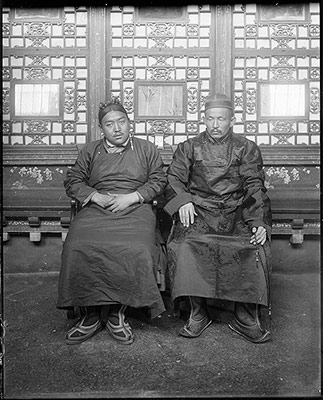 Buriat Lama and Tibetan Postmaster General