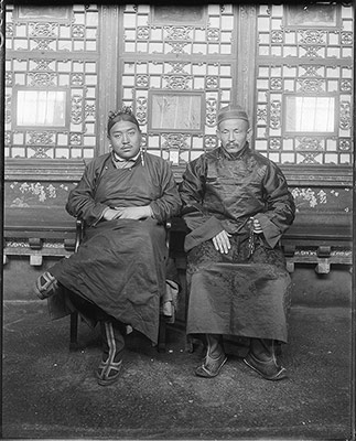 Buriat Lama and Tibetan Postmaster General