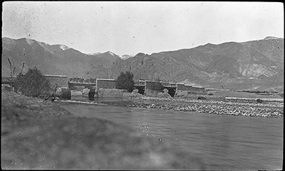 Bridge over Kyichu near Lhasa