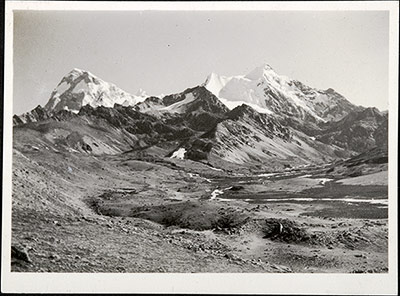 Mount Chomolhari from Tang La