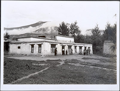 The British hospital, Lhasa, 1940.