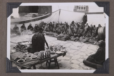 'Disease Chasing' ceremony at Kundeling Monastery