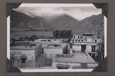 View of hills north of Sera Monastery