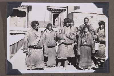 Khampa pilgrims visiting the Potala