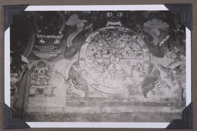 Wheel of life, Kargyu Monastery