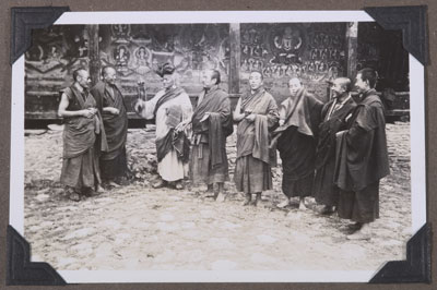 Abbot and Monks of Kargyu Monastery