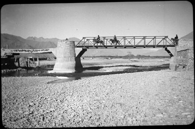 Iron bridge near Lhasa