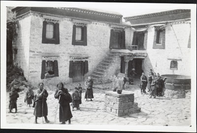 Courtyard in Sera Monastery