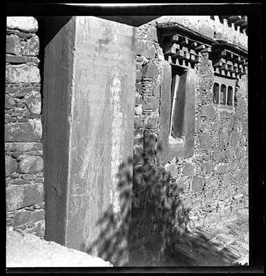 West inscription pillar at Zhwa'i lhakhang monastery