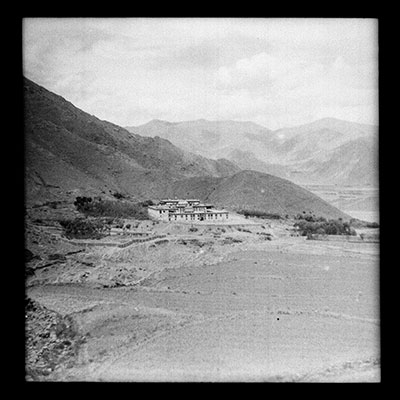 Taktra monastery eight miles west of Lhasa