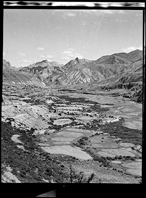 Tsendro valley below Nezhi in Lhodrag region in south Tibet
