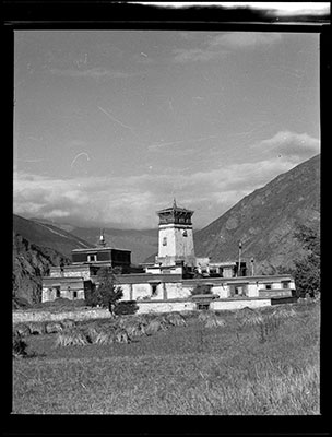 Sekhar Gutog monastery in Lhodrag near Bhutan