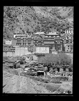 Tsurphu monastery west of Lhasa