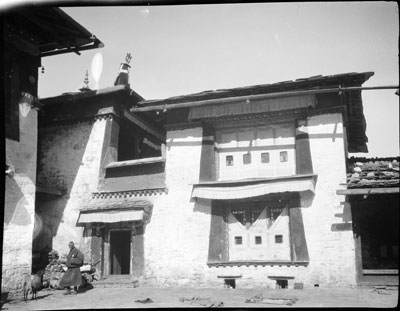 Abbot's house at Dungkar Monastery, Chumbi Valley