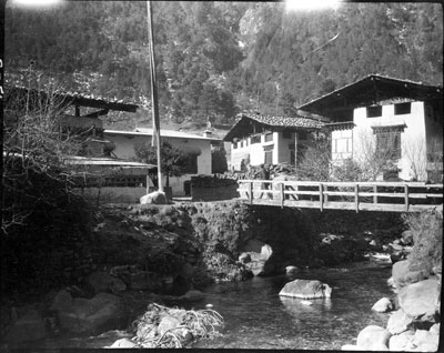 Village in Chumbi Valley near Sikkim border