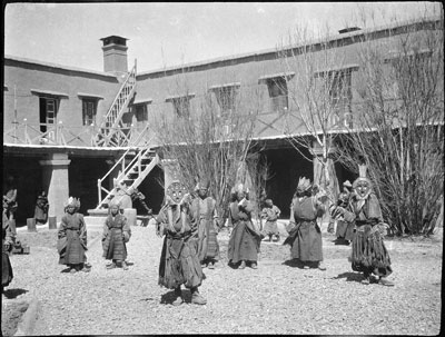 Dancers at Gyantse Fort