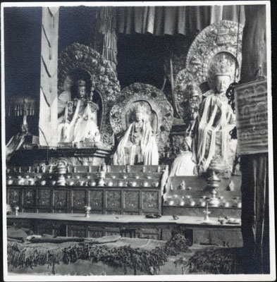 Images in Sakya monastery