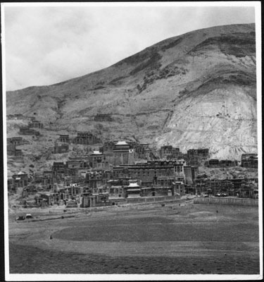 View of Sakya Monastery