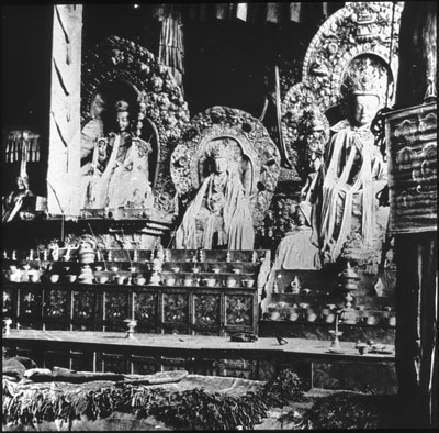 Images in Sakya monastery