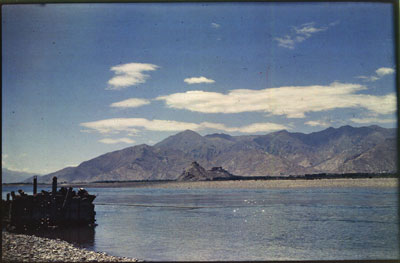 Ramagang crossing of the Kyichu river near Lhasa