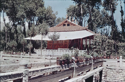 Pavilion at Norbu Lingka