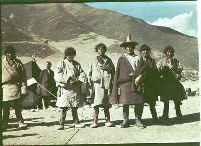 Drokpa herders from Banak, Betsang area, south of Lake Namtso.