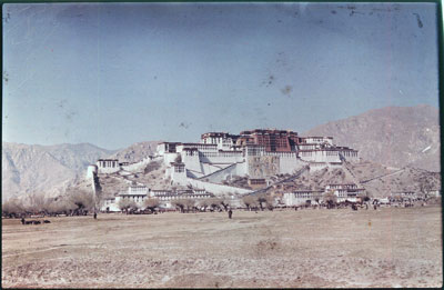 Potala at the time of the Sertreng ceremony