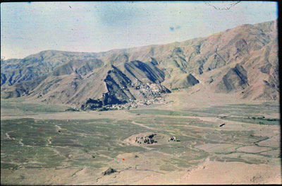 Settlement of Chyongye with burial mounds