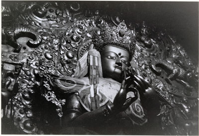 Buddha Image in Drepung Monastery
