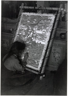Thangka painter Potala